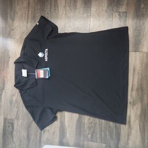 Nwt nike woman's gold shirt sz lg